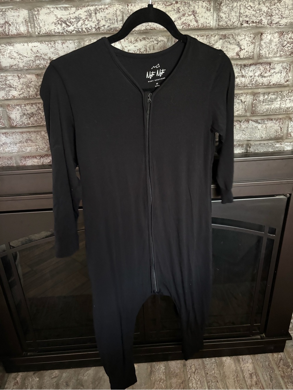 Black Zip-Front Toddler sleep sack